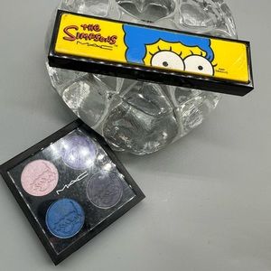 Simpsons MAC eyeshadow 2 palettes